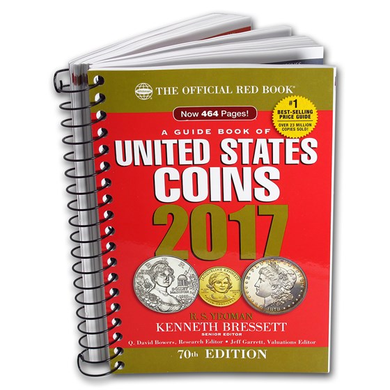 2017 Red Book of United States Coins - Bressett & Yeoman (Spiral) 2017 Red Book of United States Coins - Bressett & Yeoman (Spiral)